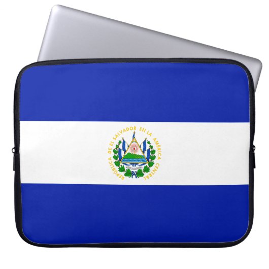 El Salvador Laptopschutzhülle (Vorderseite)