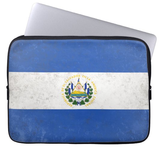 El Salvador Laptopschutzhülle (Vorderseite)