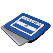 El Salvador Laptopschutzhülle (Vorne Knopf)