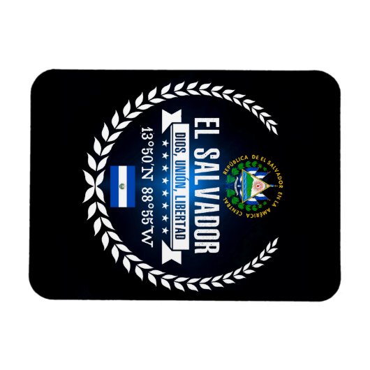 El Salvador Magnet (Horizontal)