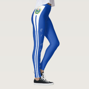 El Salvador Modemarken, El Salvador Flag Leggings