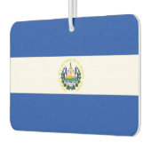 El Salvador National World Flag Autolufterfrischer (Links)