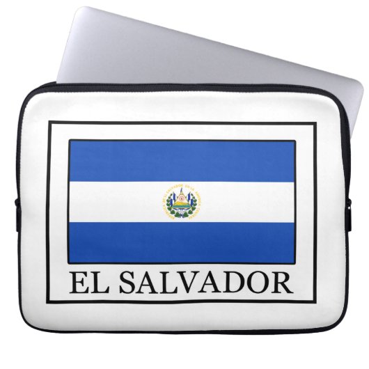 El Salvador Notebook-Hülle Laptopschutzhülle (Vorderseite)
