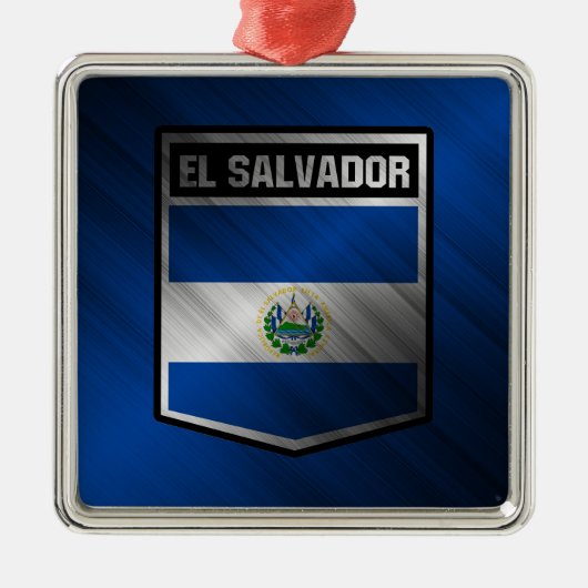 El Salvador Ornament Aus Metall (Vorne)