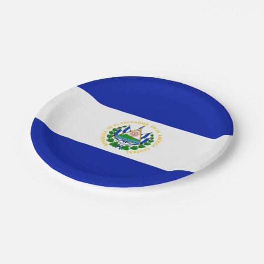 El Salvador Pappteller (Schrägansicht)