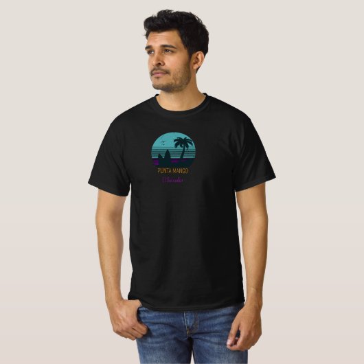 El Salvador, playas, Surf City, El Sunzal T-Shirt (Vorne ganz)