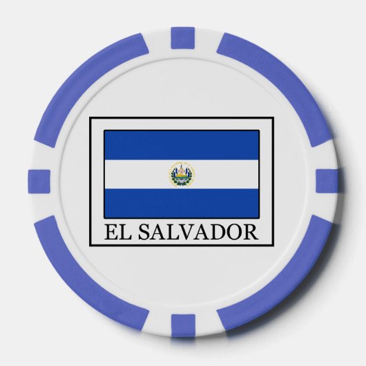 El Salvador Pokerchips (Vorderseite)