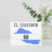 El-Salvador Postkarte (Stehend Vorderseite)