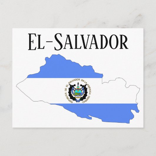 El-Salvador Postkarte (Vorderseite)