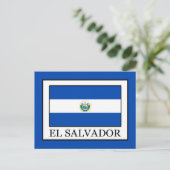 El Salvador Postkarte (Stehend Vorderseite)