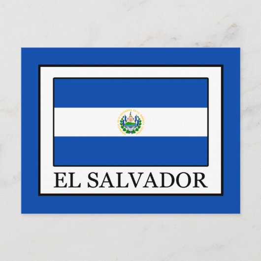 El Salvador Postkarte (Vorderseite)