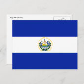 el salvador postkarte (Vorne/Hinten)