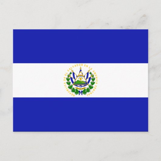 El Salvador Postkarte (Vorderseite)