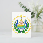 El Salvador Postkarte (Stehend Vorderseite)