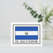 El Salvador Postkarte (Stehend Vorderseite)