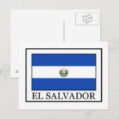 El Salvador Postkarte (Vorne/Hinten)