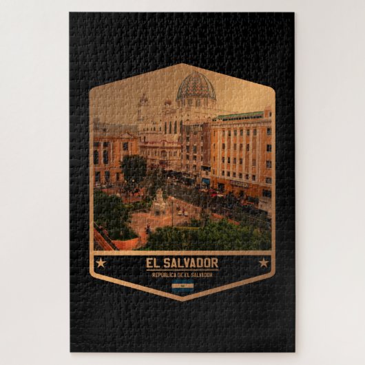 El Salvador Puzzle (Vertikal)