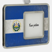 El Salvador Rahmen-Ornament Silber (Rechts)