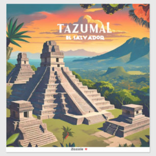 El Salvador Reisen Vintag Retro Aufkleber