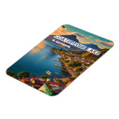 El Salvador Reisen Vintag Retro Magnet (Linke Seite)