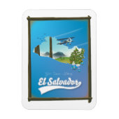El Salvador Reiseplan Magnet (Vertikal)