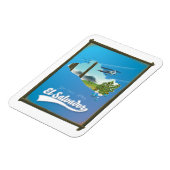 El Salvador Reiseplan Magnet (Linke Seite)