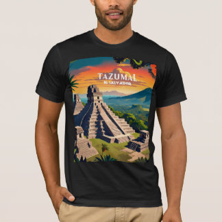 El Salvador Reisevintage Poster El Tazumal T-Shirt