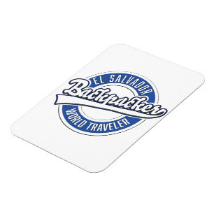 El Salvador Rucksacktourist Welt Reisender Magnet