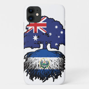 El Salvador Salvadoran Australian Australia Tree Case-Mate iPhone Hülle