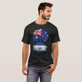 El Salvador Salvadoran Australian Australia Tree T-Shirt (Vorne ganz)