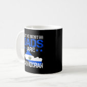 El Salvador Salvadorianischer Vater Vathers Day Gi Kaffeetasse (Vorderseite Links)