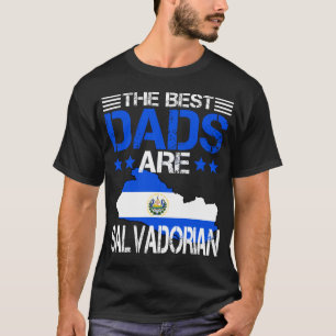 El Salvador Salvadorianischer Vater Vathers Day Gi T-Shirt
