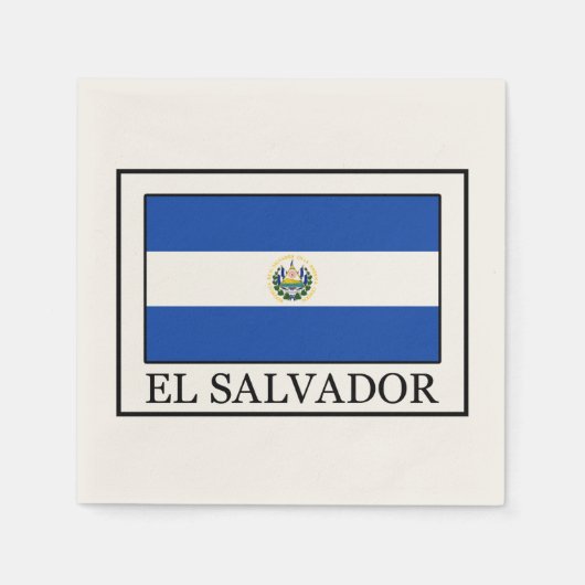 El Salvador Serviette (Vorderseite)