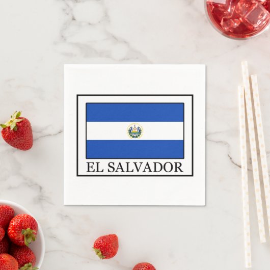 El Salvador Serviette (Beispiel)