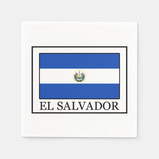 El Salvador Serviette (Vorderseite)