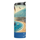 El Salvador | Sonsonate Travel Vintag Retro Thermosbecher (Nach links gedreht)