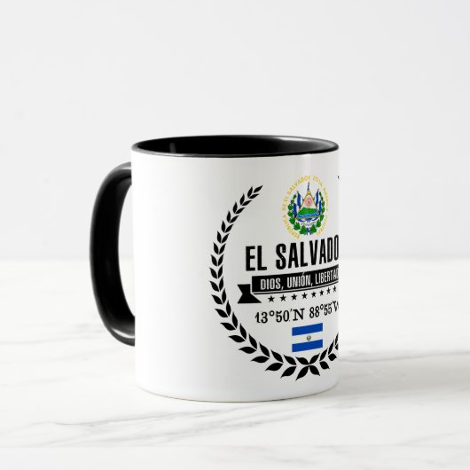 El Salvador Tasse (Vorderseite Links)