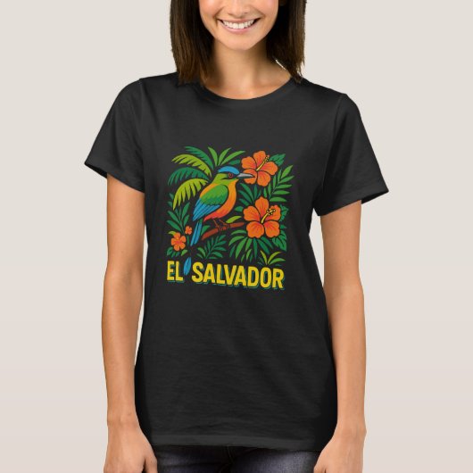 El Salvador Torogoz T-Shirt (Vorderseite)