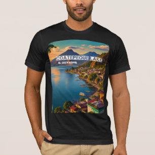 El Salvador Travel Vintage Poster T-Shirt