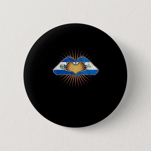El Salvador und Nicaragua Button (Vorderseite)