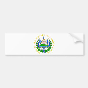 El Salvador Wappen Autoaufkleber