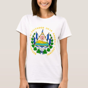 El Salvador Wappen T-Shirt