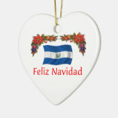 El Salvador Weihnachten Keramikornament (Links)