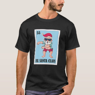 El Santa Claus mexikanische Lotterie, mexikanische T-Shirt