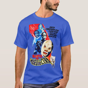 El Santo en El Museo de Cera Das Wachsfigurenkabin T-Shirt