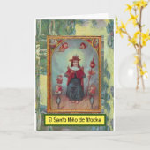 El Santo Niño de Atocha Card Karte (Gelbe Blume)