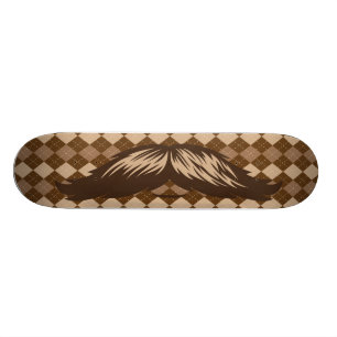 EL-Schnurrbart Skateboard