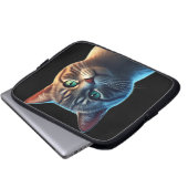 El Secreto de la Vida Felina Laptopschutzhülle (Vorne Knopf)