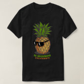 El Sedo California CA Niedlich Ananas Sonnenbrille T-Shirt (Design vorne)