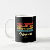 El Segundo California Palm Trees Ca Kaffeetasse (Links)